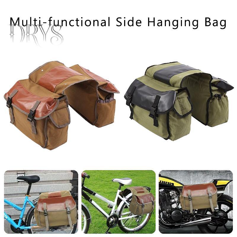 (TFT) Túi Xe Máy Dung Tích Lớn Đi Xe Máy Du Lịch Vải Chống Thấm Nước Panniers Hộp Dụng Cụ Bên Túi Đựng Cho Xe Máy MỚI