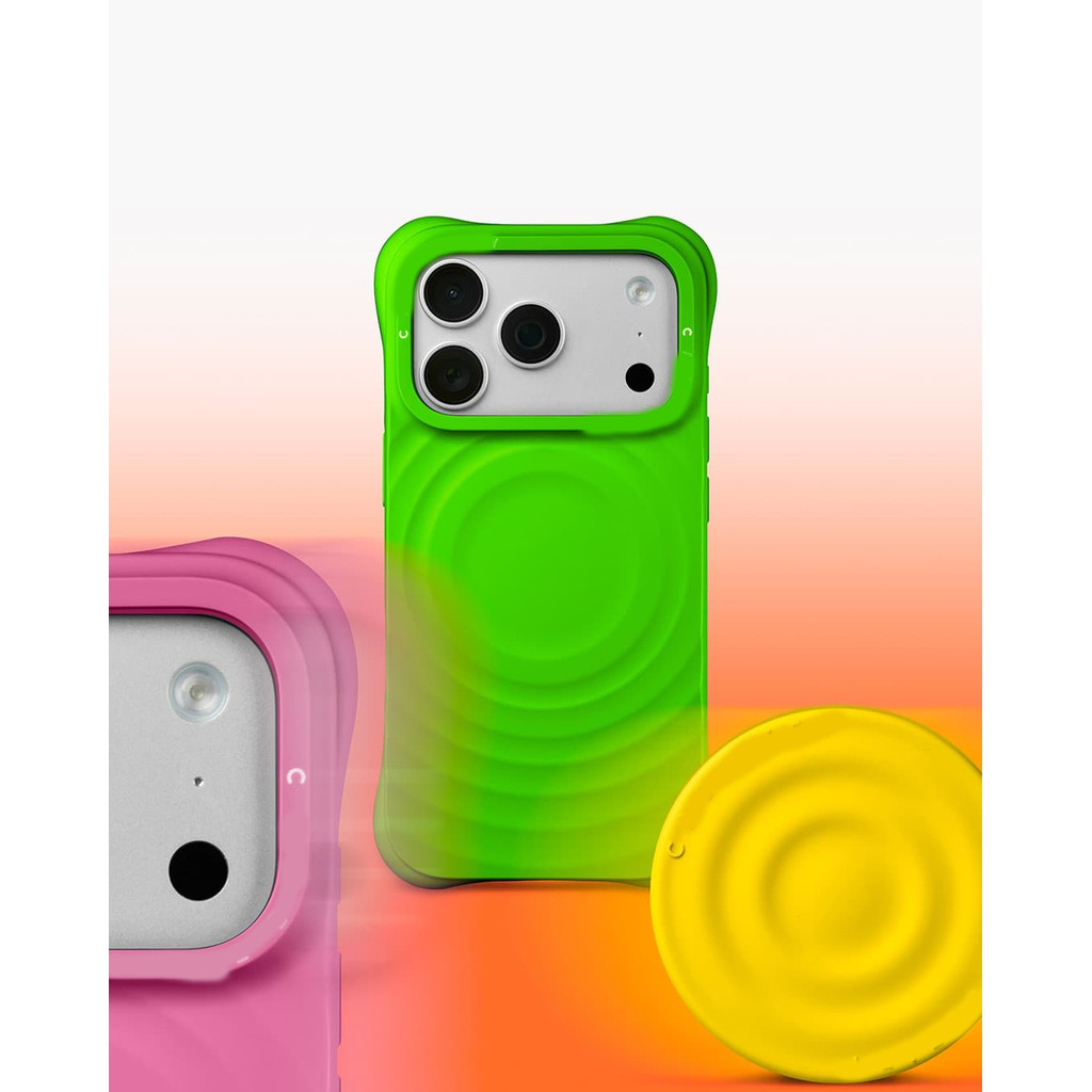 CHROMATIC: Vỏ hút từ tính FORMS & HUES cho iPhone 17 / 16 / 15 / 14 Pro Max Kết cấu bảo vệ chống rơi silicon mềm mại cao cấp với bao bì cao cấp