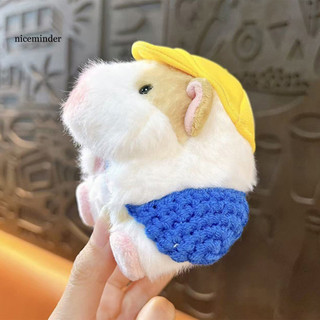 ZNCE _ Soft Touch Móc khóa Dễ thương Hà Lan Pig Móc khóa Mặt dây chuyền Nhung mềm Cảm ứng Giảm căng thẳng Vòng chìa khóa Ba lô Treo trang trí Phim hoạt hình Búp bê quyến rũ cho nam giới Đông Nam Á