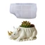 SA Rhinoceros Khuôn Silicon Cho Cốc Handmade Lọ Hoa Làm Sô Cô La