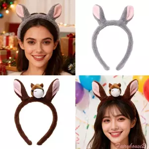 Tai Ngựa Băng Đô Hoạt Hình Mềm Mại Cho Trẻ Em - Phụ Kiện Tóc Xinh Cute
