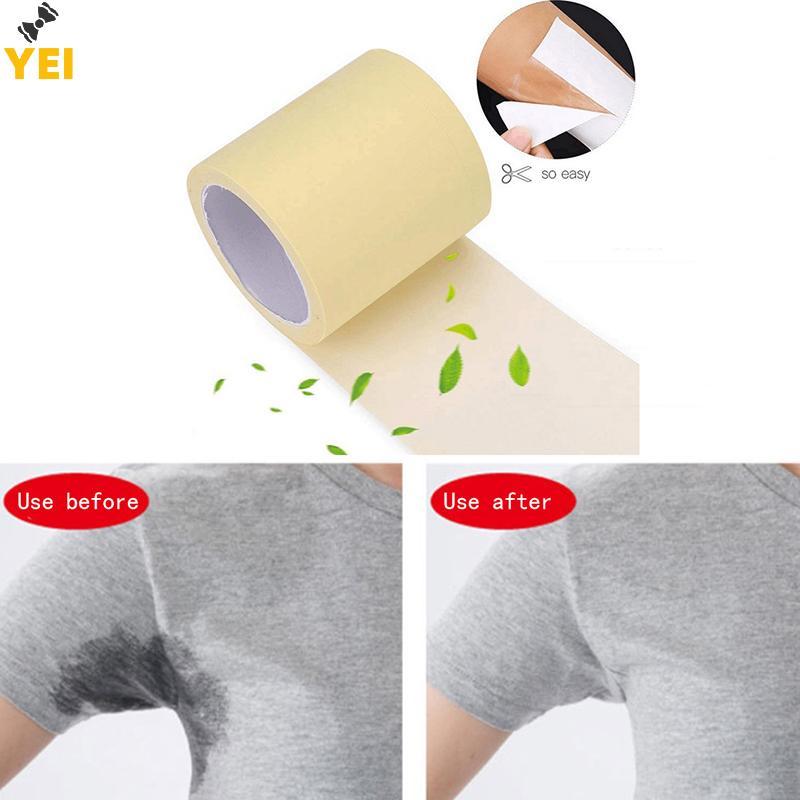 < YEI > 1 Cuộn Miếng Lót Mồ Hôi Nách Dùng Một Lần Trong Suốt Nách Chống Mồ Hôi Stier Mới
