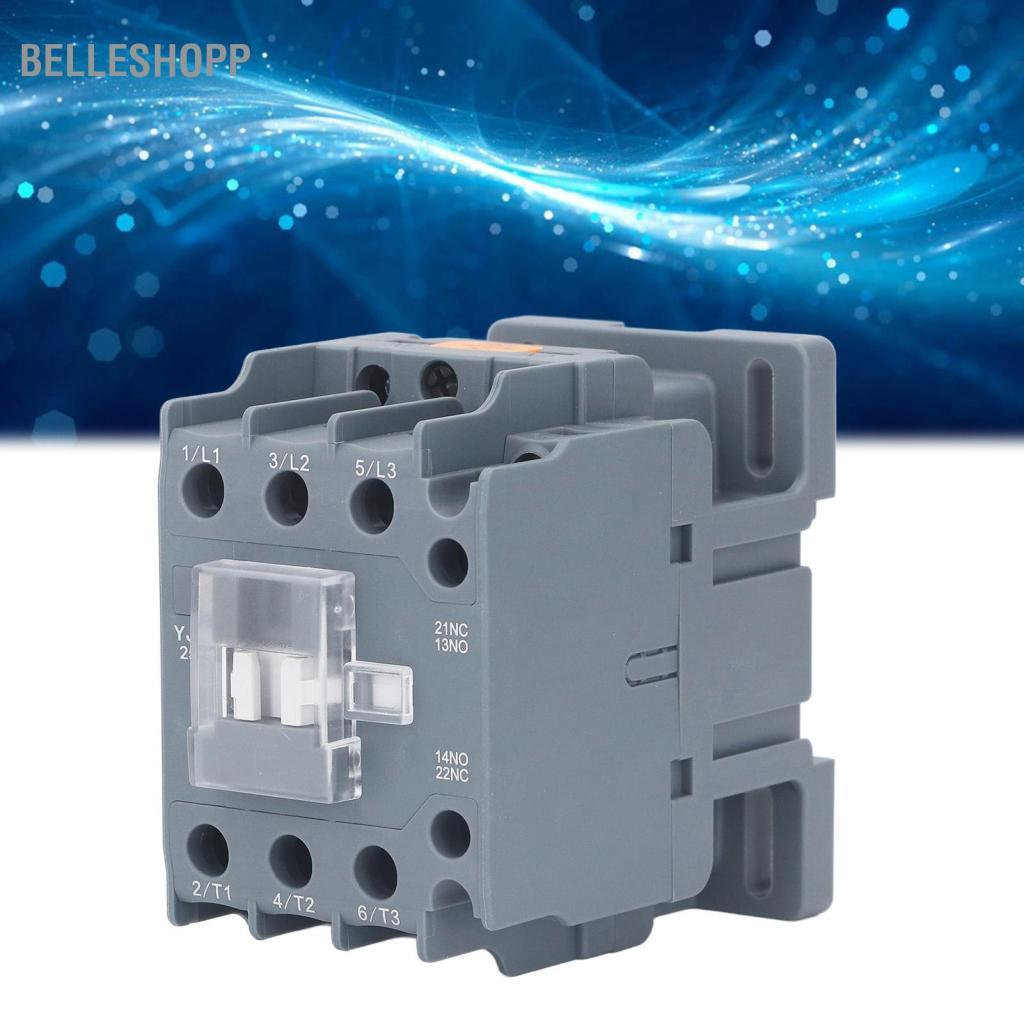Belleshopp Contactor điều hòa không khí PC Shell Hợp kim bạc Liên hệ HVAC cho máy sưởi điện (110V)