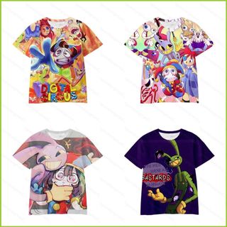 Áo cosplay vải 3D Amazing Digital Circus, phù hợp mùa hè