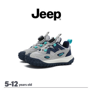 JEEP Giày đi bộ chống trơn trượt cho bé, đế mềm nhẹ, lưới thoáng khí, phù hợp mùa thu