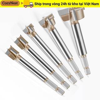 Mũi khoan COZYNEST, Mũi khoan bản lề lưỡi đôi cacbua vonfram, Máy cắt gỗ ba chân 10-25mm