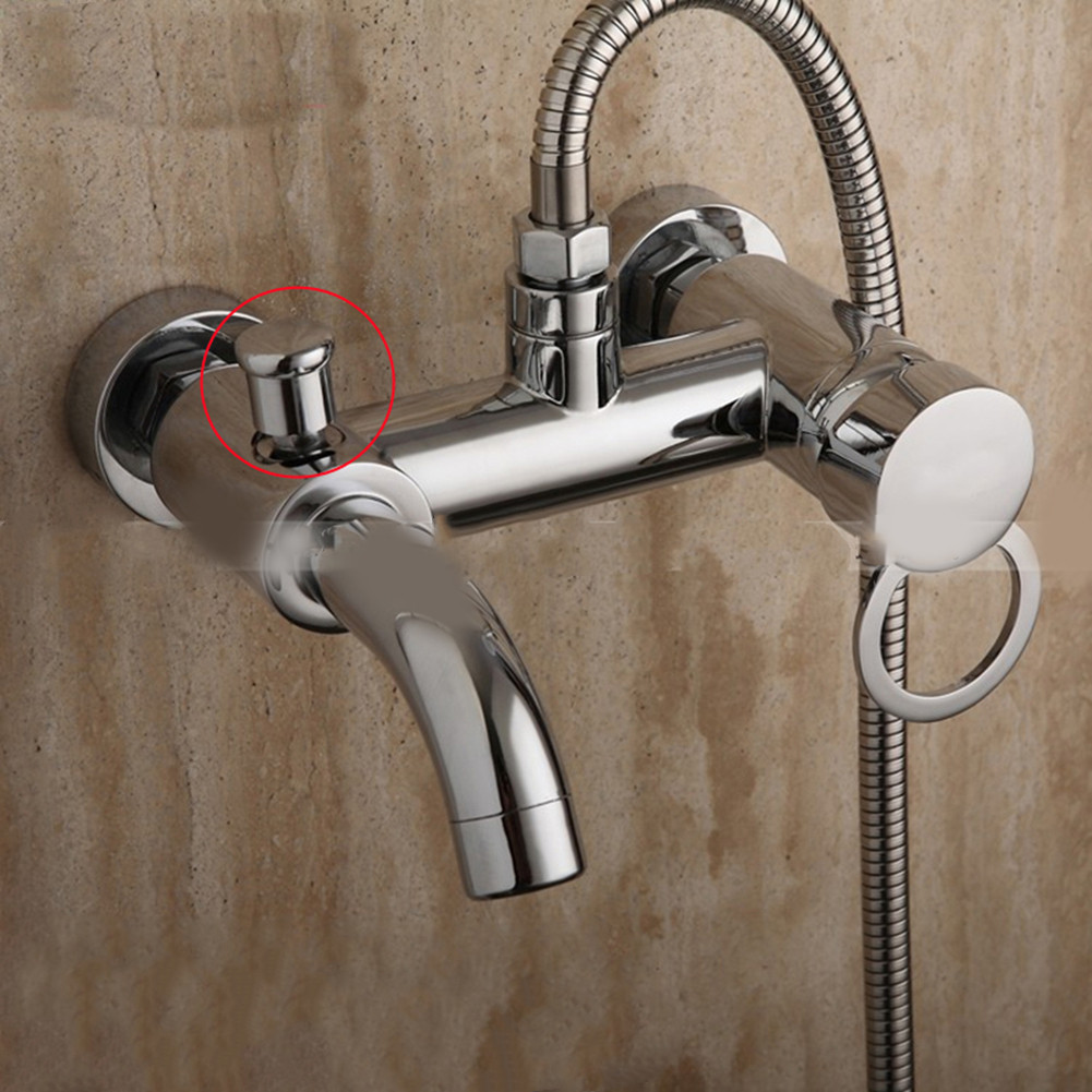 [Cosyh] Vòi hoa sen bằng đồng Nắp kéo Vòi thoát nước Công tắc kéo
