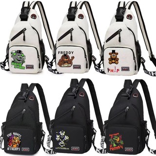 Túi đeo vai Five Nights at Freddy 's ba lô chống thấm nước dung tích lớn Ba lô vải Oxford túi đeo chéo