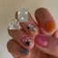 ITRUMPET Phụ kiện móng tay lấp lánh, DIY Tối giản Chấm bi lấp lánh Trang trí nghệ thuật làm móng, Sáng tạo đầy màu sắc 12 lưới Móng tay quyến rũ Salon làm móng
