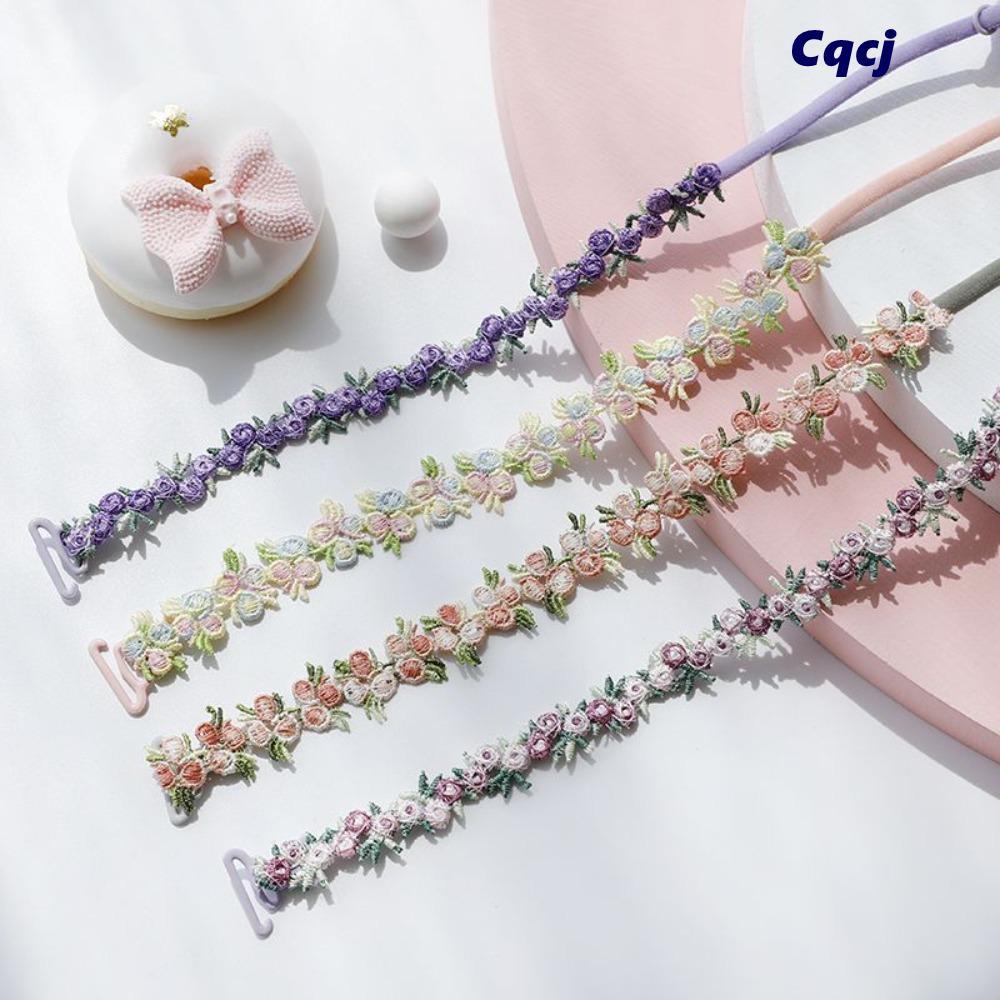 Dây đeo áo ngực hoa từ polyester mềm mại, chống trơn trượt và có thể điều chỉnh - Perfect cho tiệc cưới hoặc đầm dạ hội