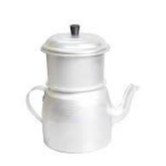 Phin Cà Phê Nhôm 200g Và 100g Inox Không Gỉ Bền Đẹp, Phù Hợp Cho Các Quán Pha Chế Chuyên Nghiệp