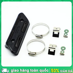 Ốp nhựa bảo vệ chống nóng cổ pô độ xe máy, Ốp (Nhựa) Chống Nóng Pô Xe, Chống Nóng, Chống Phỏng, Xe Máy