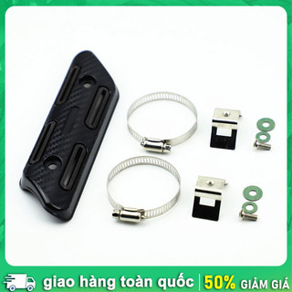 Ốp nhựa bảo vệ chống nóng cổ pô độ xe máy, Ốp (Nhựa) Chống Nóng Pô Xe, Chống Nóng, Chống Phỏng, Xe Máy