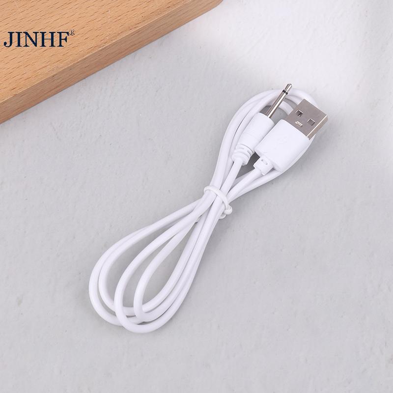 Cáp sạc JINHF USB 2.5 Dây nguồn âm thanh cho máy mát xa có thể sạc lại Phụ kiện nguồn USB HOT