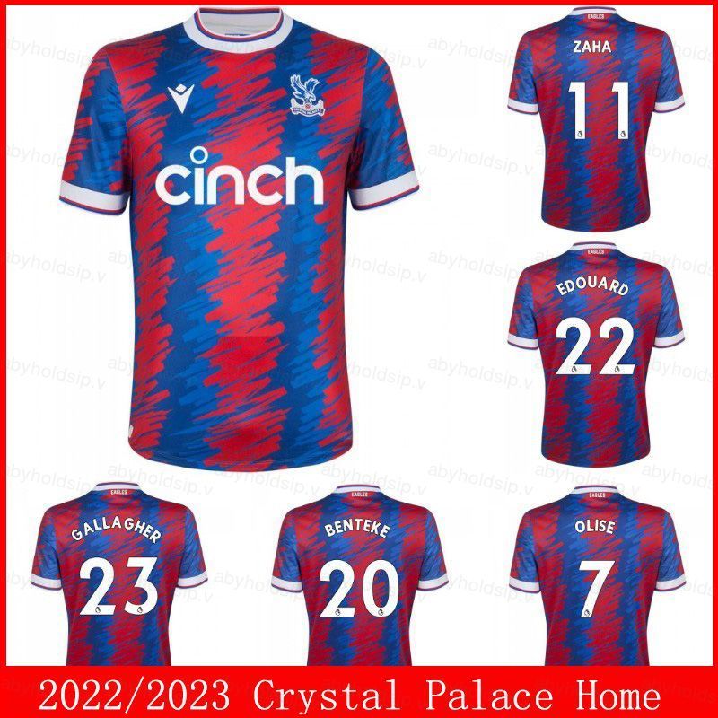 Áo bóng đá Crystal Palace phiên bản sân nhà 2022-2023 - Thiết kế dành cho fan hâm mộ