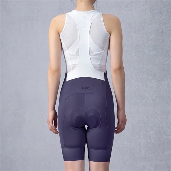QBS002B - Quần Nữ Đạp Xe UKE Bib Shorts Ultra Violet