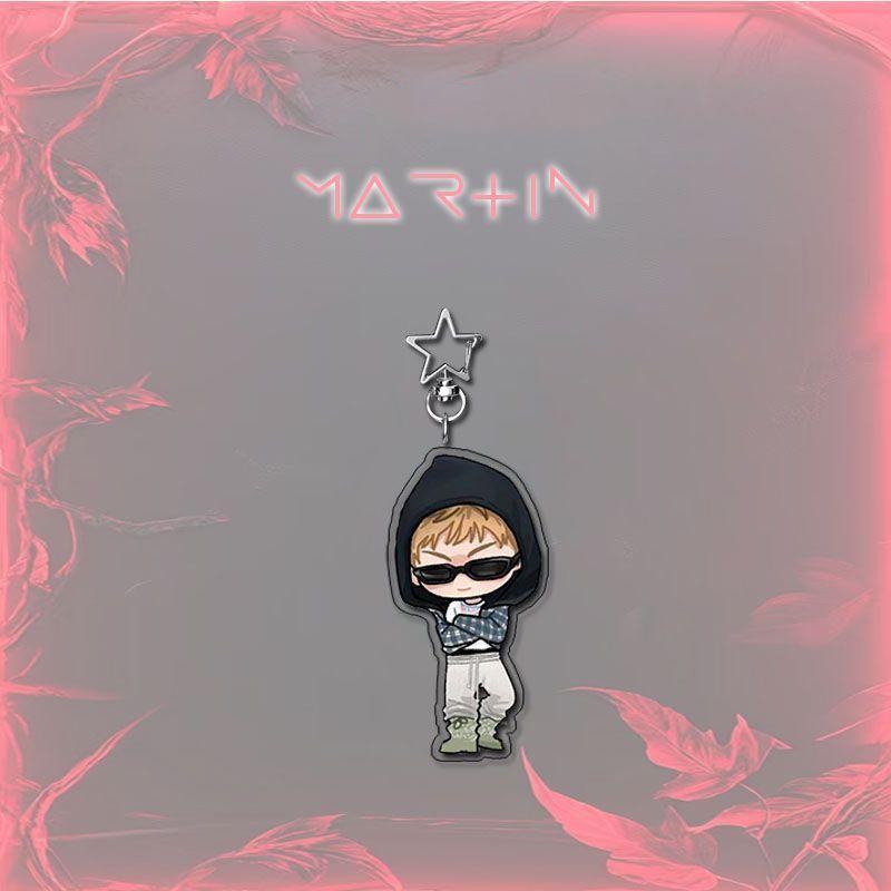(V1) Móc khóa CORTIS in hình idol thần tượng kpop hàn quốc quà tặng xinh xắn Xưởng in Én decor