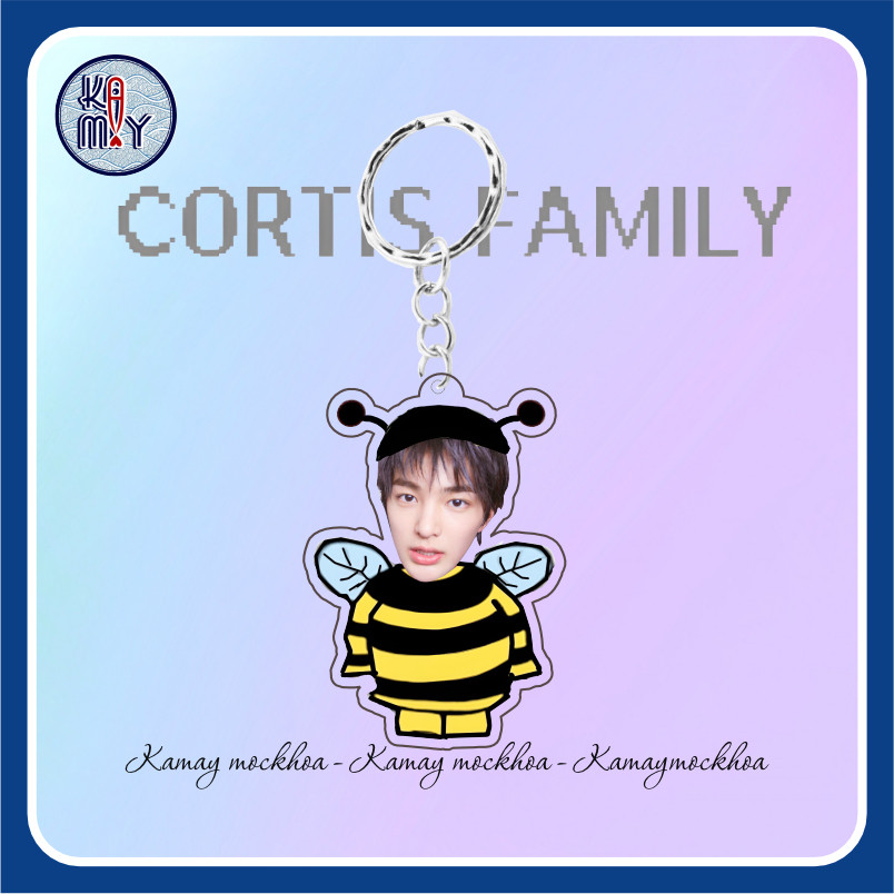 [KEYRING] Móc khoá CORTIS ver ong - Kamay