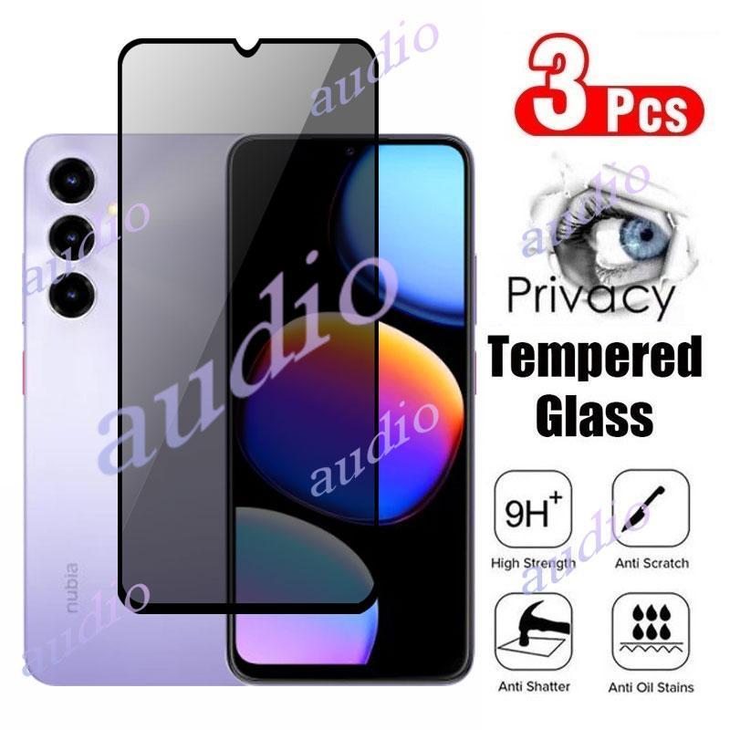 Nubia V80 Max 4G Bảo Vệ Màn Hình Riêng Tư Kính Cường Lực Bảo Vệ Cho ZTE Blade V80 Max BladeV80 4G Kính Chống Trộm Mặt Trước Phim Chống Gián Điệp Cho ZTE Nubia V80 Max V80Max 4G