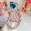 Dành cho Samsung Galaxy Z Flip 7 6 5 Phong Cách Thời Trang Có Vòng Tay Khăn Vỏ Bảo Vệ. Dành cho điện thoại chống sốc Galaxy Z Flip7 Premium Luxury.
