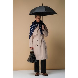 Áo Khoác Măng Tô Trench Coat Kaki Château | 0072 | Majou