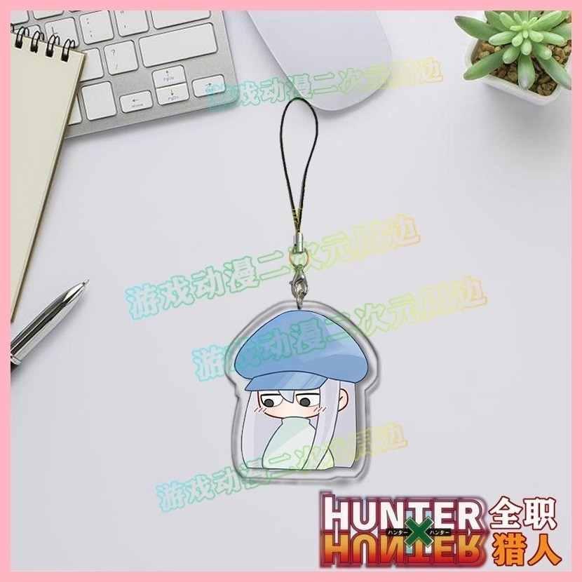 Móc khóa HUNTER x HUNTER GON · FREECSS Killua Zoldyck Kurapika Hisoka HUNTER Toàn thời gian Dây chuyền điện thoại di đ