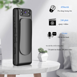 Chất Lượng Cao Camera Mini M10 Quay Phim Mọi Nơi, Video Full HD 1080 Sắc Nét, Kết Hợp Ghi Âm Chống Ồn