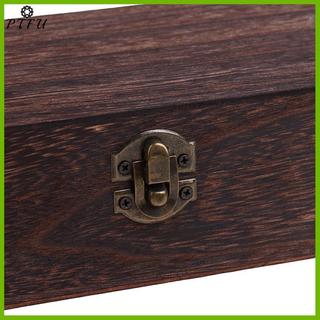 Hộp đựng trang sức hộp đựng đồ Hộp đựng đồ bằng gỗ mini hộp đựng trang sức có khóa hộp gỗ đựng đồ