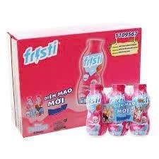 Thùng 48 chai sữa chua uống hương dâu Fristi 80ml