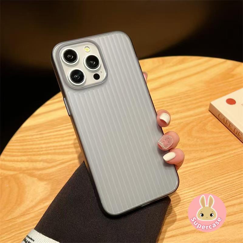 Ốp Điện Thoại Đơn Giản Sóng 3D Cho Redmi K90 Pro Max K80 K70 K60 Pro Ultra 5G 4G Sang Trọng Bao Da Kinh Doanh Thoáng Mát Chống Trơn Trượt Cứng Chống Sốc