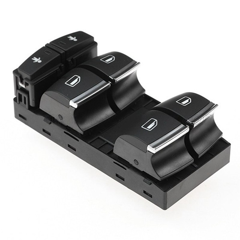Công tắc cửa sổ điện ô tô Điều khiển điện Nút nâng cửa sổ cho A6 S6 Q7 A3 RS6 Phụ tùng phụ tùng 4F0959851J