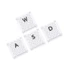 MỘT DIY Hải Quan Phím 4 Phím Keycap Kết Cấu Sợi Carbon Chống Trơn Trượt Cho G915 G813 G815 G913 TKL