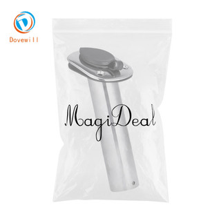 Giá đỡ cần câu Dovewill Flush Mount cho thuyền kayak và du thuyền, góc nghiêng -30 độ