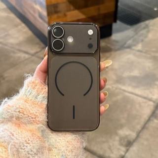 Cửa sổ màu trơn siêu mỏng trong suốt thay đổi tức thì 17 thích hợp cho vỏ điện thoại iPhone 17 / 16 Promax 15 bảo vệ ống kính mờ 14 / 13 mềm