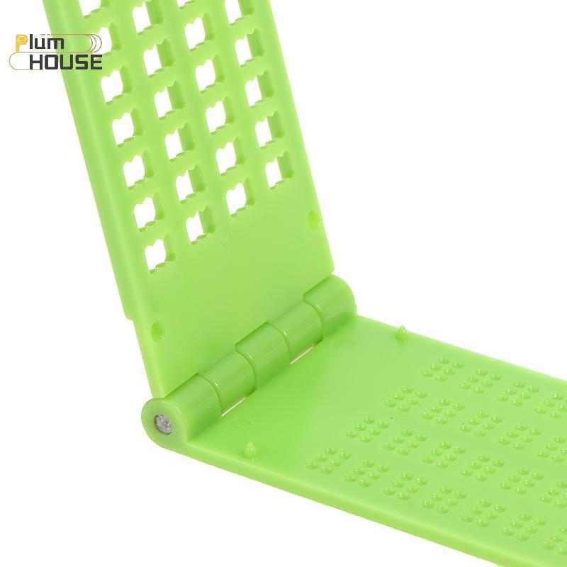PlumHOUSE Nhựa Chữ Braille Viết Slate Trường Di Động Thiết Thực Với Stylus Practice VN