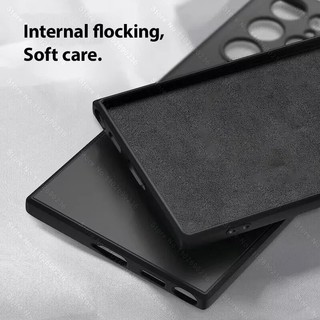 Ốp Điện Thoại Chính Hãng Lỏng Thẳng Sang Trọng Trên Cho Samsung M01s M02 M02s M10 M10s M11 M12 M13 M14 M20S 4G 5G Chống Rơi Full Cover Vỏ Điện Thoại Lỏng
