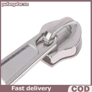 Pufangstar 5 / 8 Cái 4 Kích Cỡ Đa Năng Cố Định Tức Thì Dây Kéo Sửa Chữa Thay Thế Thanh Trượt Dây Kéo Để May Quần Áo Túi Hành Lý Sửa Chữa VN