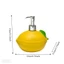 DARON Lemon Soap Dispenser, Vinyl Press Chai Nước Rửa Tay, Sáng Tạo Màu Vàng Trang Trí Dầu Gội Xà Phòng Phòng Tắm