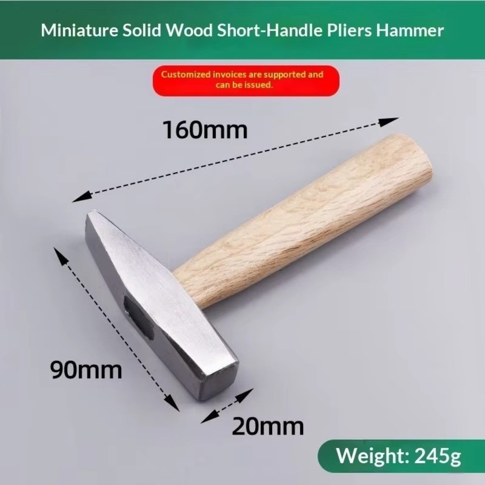 Búa gỗ đa năng SAIA, cán gỗ, đầu thép carbon cao, nhỏ gọn, tiện dụng cho hoạt động ngoài trời