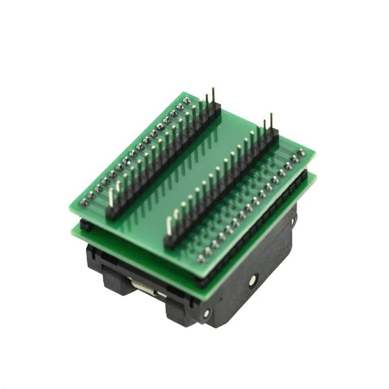 Mạch Tích Hợp TQFP32 QFP32 Sang DIP32 IC Lập Trình Viên Adapter Chip Kiểm Tra Ổ Cắm Đốt Ghế