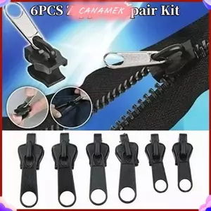 CANAMEK 6 Cái Dây Kéo Tức Thì Đa Năng Sửa Chữa Nhanh Dây Kéo Bộ Dụng Cụ Sửa Chữa Thay Thế Zip CSF