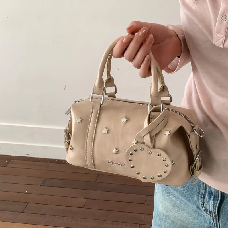 ANCO Túi xách phụ nữ Đơn giản mẫu Vintage gối túi phù hợp với 2026 phụ nữ mới một vai nghiêng túi xách