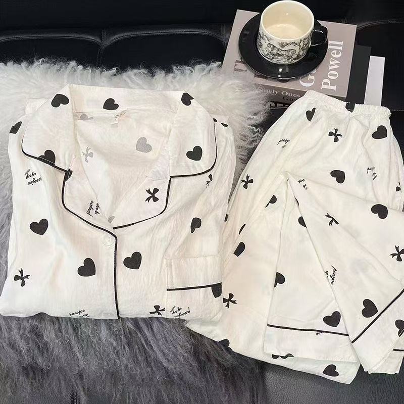 Cloud Cotton Dễ Thương Chữa Bệnh Phù Hợp Với Bé Gái Homewear Ký Túc Xá Sinh Viên Thường Ngày Lười Bộ Đồ Ngủ