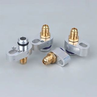 UMITY 1 Cái Phích cắm rò rỉ điều hòa không khí, phích cắm phát hiện rò rỉ kim loại R134 / R12, 3 / 8 "1 / 2" 5 / 8 "3 / 4" Phụ kiện ô tô cắm bình ngưng