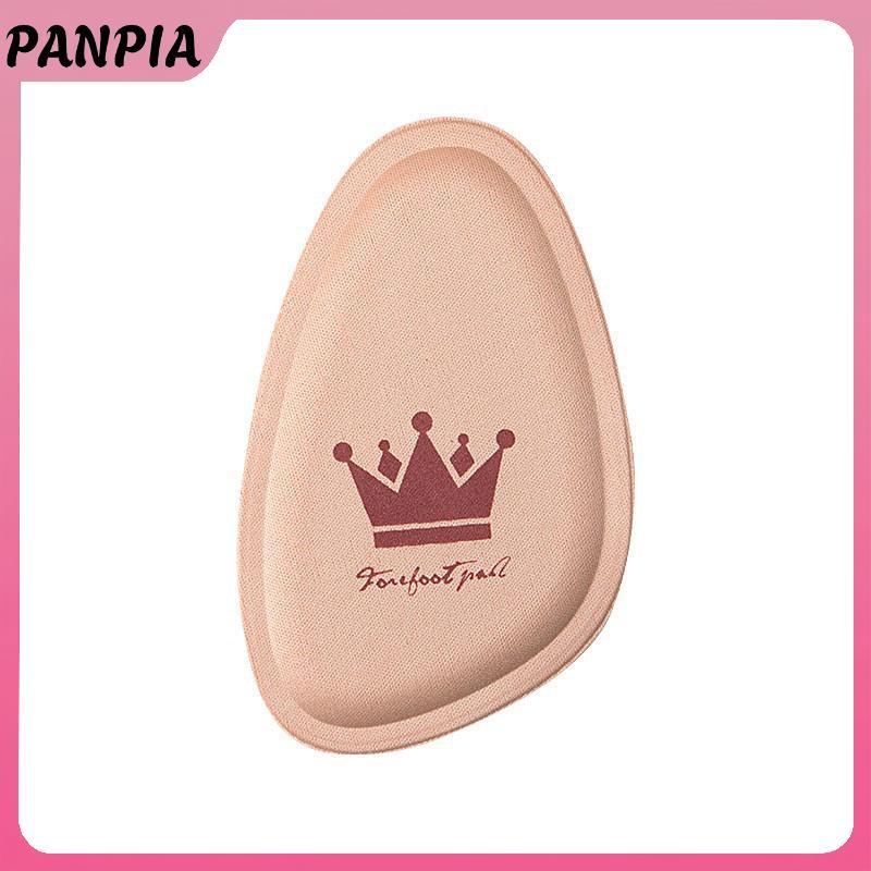 PNPIA- 1 Cặp Nửa Đế Cho Giày Chèn Chân Trước Đệm Đế Chống Trơn Trượt Giảm Kích Thước Giày Cao Gót Giảm Đau Thoáng Khí Hút Mồ Hôi Miếng Lót Giày