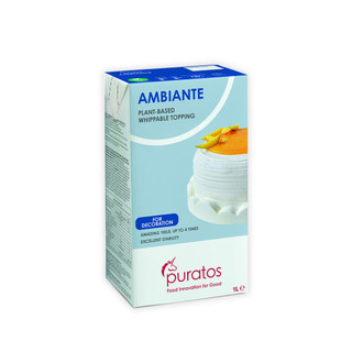 (Combo Sỉ) Kem Béo Thực Vật Ambiante Puratos 1kg Chính Hãng – Kem Trang Trí Bánh Mịn Mượt, Giữ Form Tốt