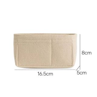 ZENITHCO 1 Cái Túi Chèn Lót Nỉ, Túi Bảo Quản Du Lịch, Tổ Chức Cho Túi Mini Longchamp