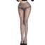 KIKIN Quần legging lưới cá đa năng Họa tiết hoa Quần có thể mặc như lớp đế hoặc vớ lưới cá thoải mái