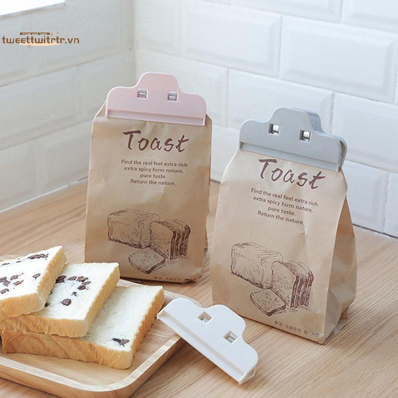 TRTR Hữu Ích Kẹp Quần Áo Văn Phòng Tập Tin Giấy Kẹp Túi Bảo Quản Thực Phẩm Nhựa Niêm Phong Kẹp VN