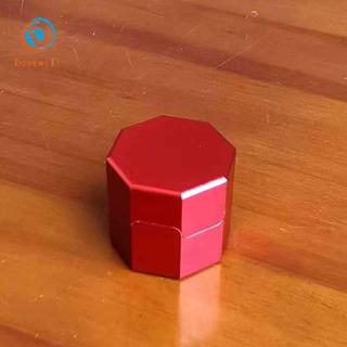 Dovewill Hộp đựng phấn nhôm mini dạng bát giác, phù hợp cho bida